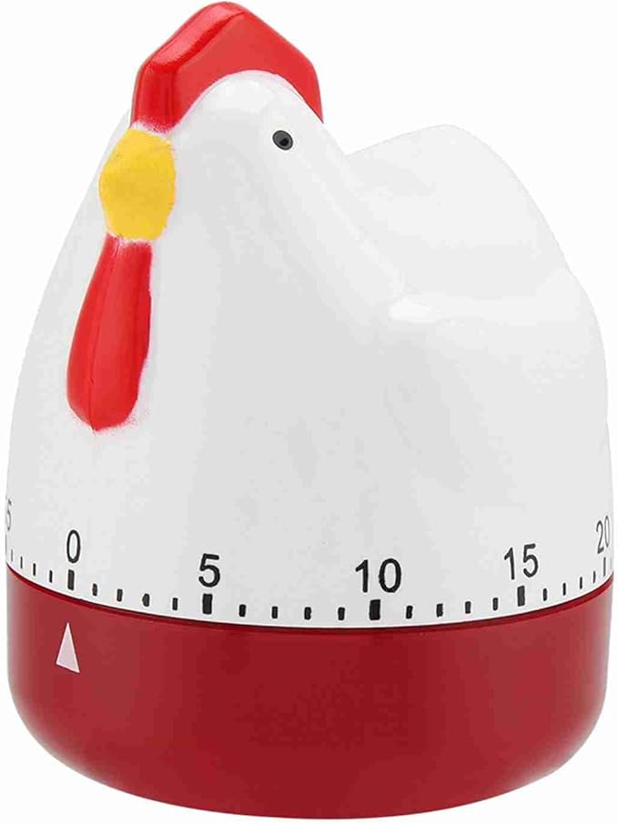 Kitchen Timer Cute, Lovely Egg Time Meter, Chicken Mechanical Wind up Timer by Unknown