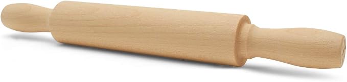 Wooden Mini Rolling Pin, 7 Inches Long, Baking in the Kitchen, Crafting by - Image 4