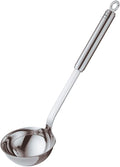 Rösle Stainless Steel Round Handle Ladle by Rosle