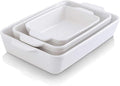 KOOV Bakeware Set, Ceramic Baking Dish Set, Rectangular Casserole Dish Set by KOOV