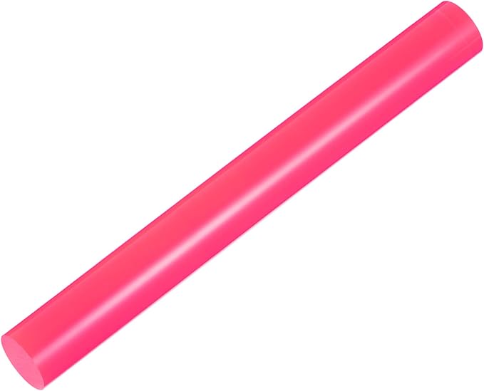 HARFINGTON Acrylic Clay Roller 9 Inch x 1 Inch Solid Non-Stick Plastic Round - Image 3
