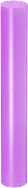 HARFINGTON Acrylic Clay Roller 7.28 Inch x 1 Inch Solid Non-Stick Plastic Round by HARFINGTON