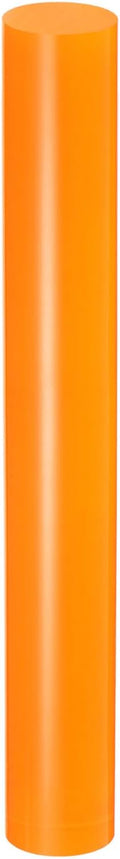 HARFINGTON Acrylic Clay Roller 8 Inch x 1 Inch Solid Non-Stick Plastic Round by HARFINGTON