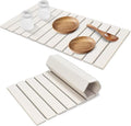 Large Stone Dish Drying Mats for Kitchen Counter, Fast Drying Collapsible Dish by tdcokhe