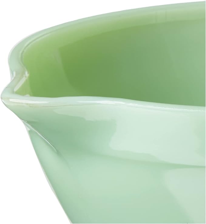 Jadeite Glass Collection™ 1.25 Quart Mixing Bowl w/ Handle - Image 4