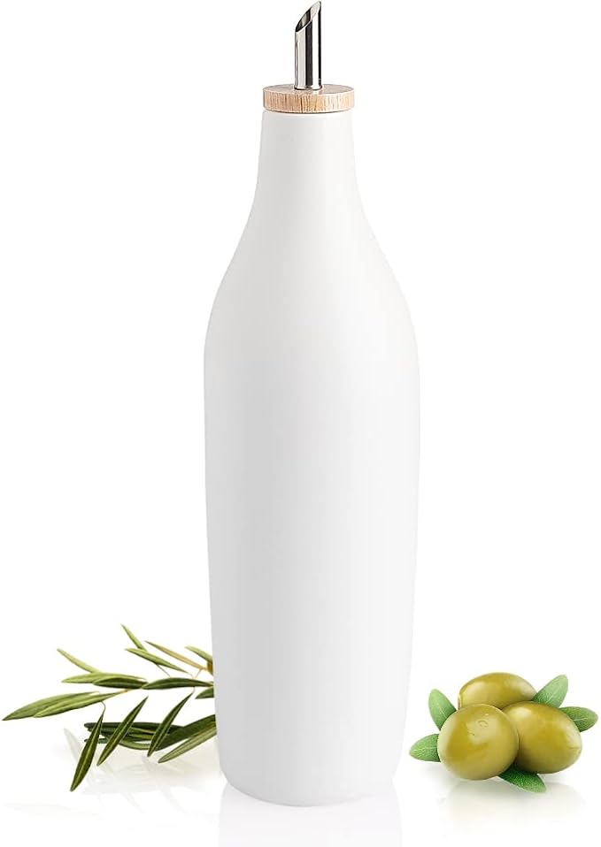 Sweejar Matte Ceramic Olive Oil Dispenser Bottle by Sweejarco1949