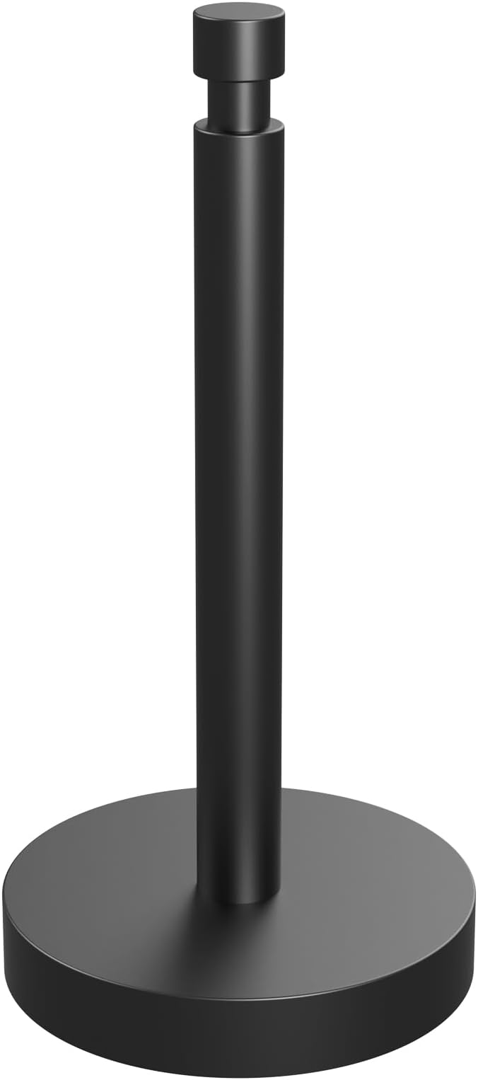 YUMORE Paper Towel Holder Countertop, Standing Paper Towel Roll Holder by YUMORE