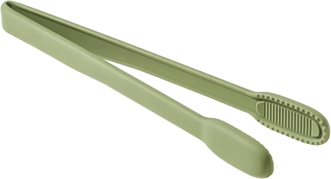 carrotez Silicone Cooking Kitchen Tongs, Non-Scratch Serving Tongs 9.25 Inches by Carrotez