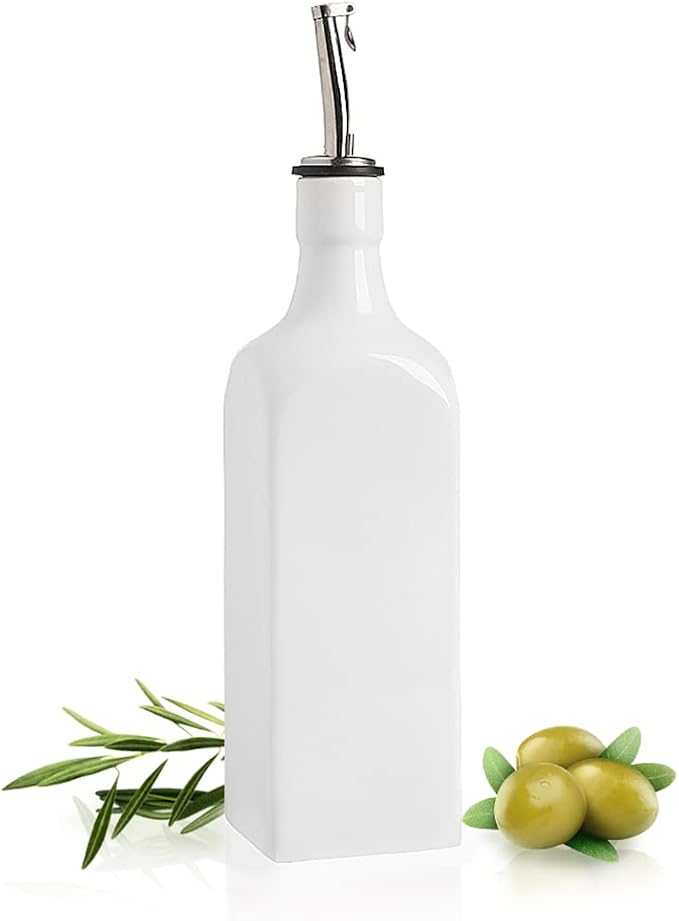 Sweejar 19 Fl Oz Ceramic Olive Oil Dispenser Bottle by Sweejarco1949