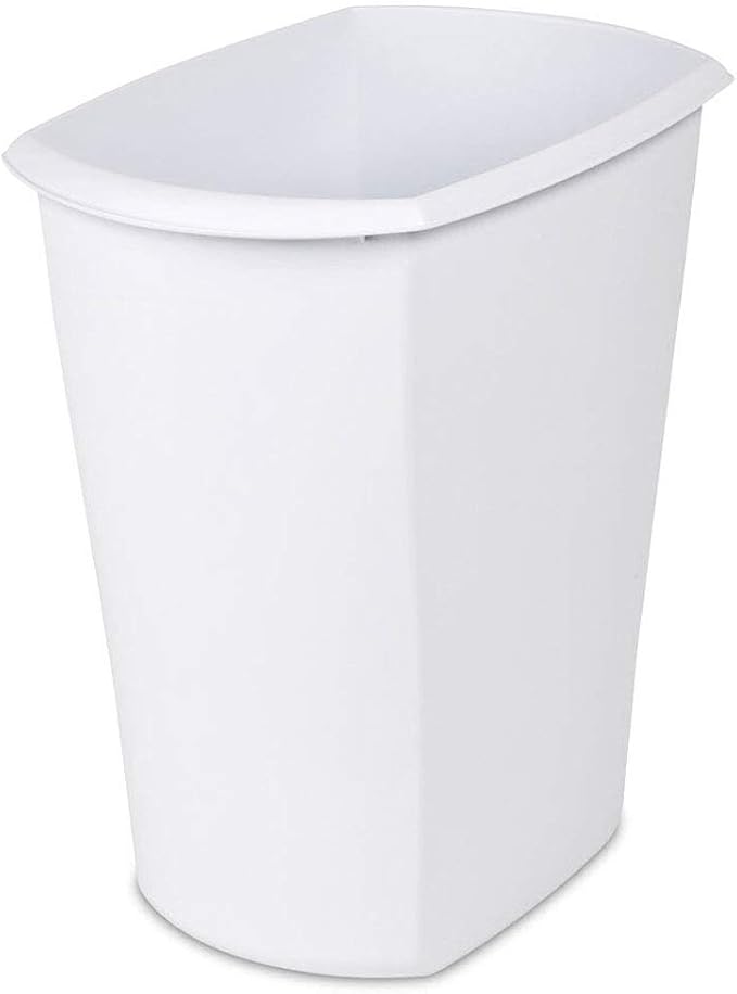 STERILITE 10528006 White Waste Can by Sterilite