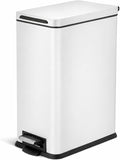 Home Zone Living 8 Gallon Slim Kitchen Trash Can by HomeZoneLiving