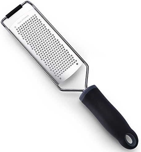 Stainless Steel Cheese Grater, Ergonomic Soft Handle Lemon Ginger Potato Zester - Image 7