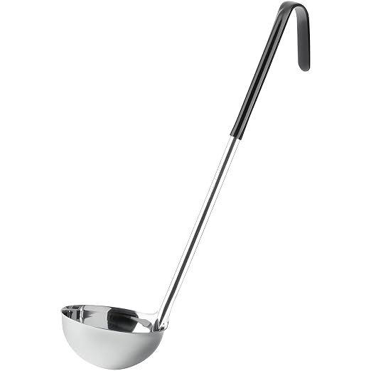OCS Parts Professional Series Stainless Steel Culinary Ladle | 6 Ounce | Heat by OCSParts