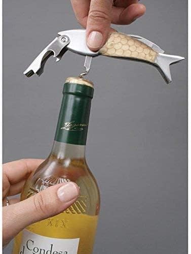 Unique Fish Corkscrew, Professional Waiters Corkscrew Wine Key Bottle Opener - Image 7