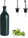 Sweejar Large Ceramic Olive Oil Dispenser Bottle, Opaque Oil Cruet Protects to by Sweejarco1949