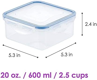 LOCK & LOCK Easy Essentials Food Storage lids/Airtight containers, BPA Free - Image 3