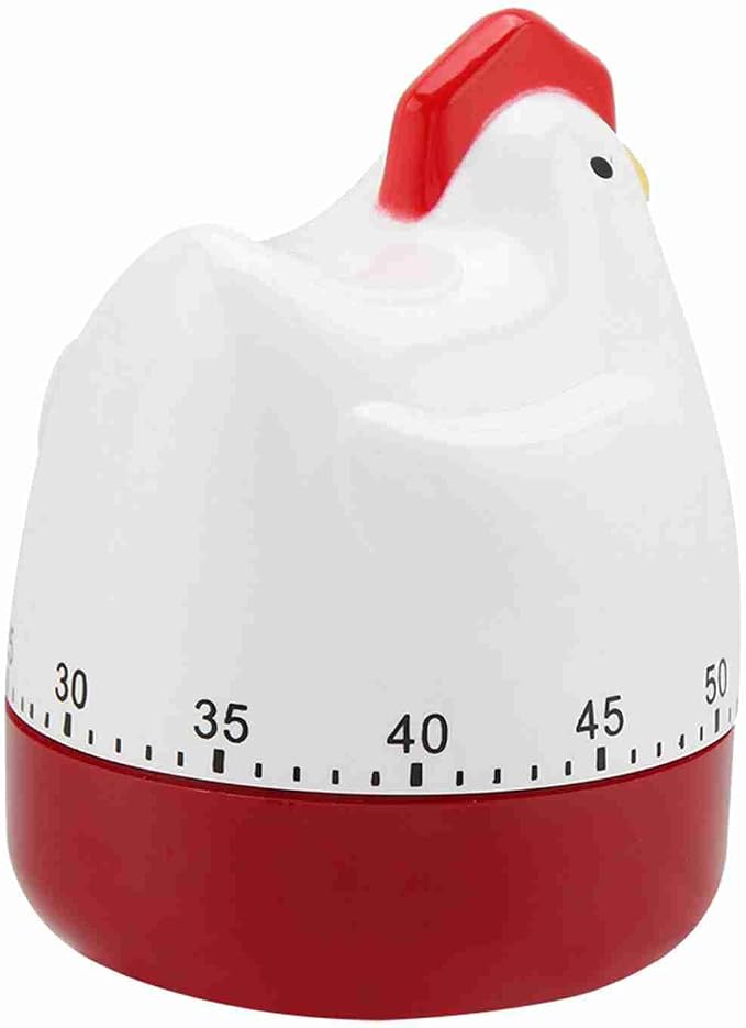 Kitchen Timer Cute, Lovely Egg Time Meter, Chicken Mechanical Wind up Timer - Image 7