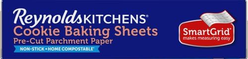 Reynolds Kitchens Cookie Baking Sheets, Pre-Cut Baking Parchment Paper Sheets - Image 13
