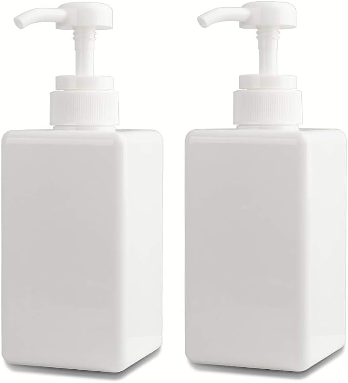 Pump Bottle, Refillable Plastic Empty Lotion Soap Dispenser Liquid Container by JiatuA