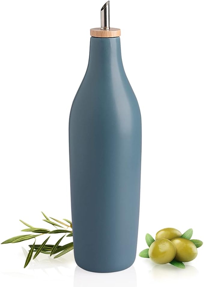 Sweejar Matte Ceramic Olive Oil Dispenser Bottle by Sweejarco1949