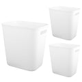 UUJOLY Plastic Small Trash Can Wastebasket, Garbage Container Basket by UUJOLY