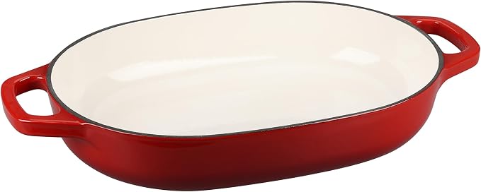 EDGING CASTING Enameled Cast Iron Oval Dutch Oven Pot - Image 5