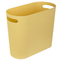 rejomiik Small Trash Can, 3.5 Gallon Slim Garbage Can Plastic Waste Basket by rejomiik