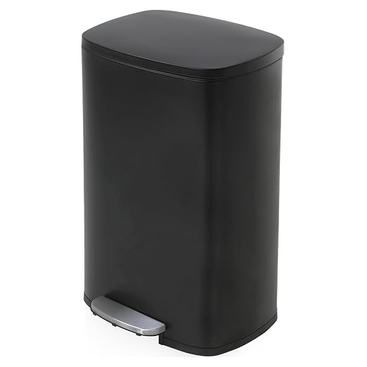 BestMassage 13 Gallon Stainless Steel Trash Can by BestMassage%C2%AE