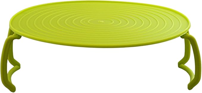 Microwave Multipurpose 4 in 1 Tray Stand Rack Splatter Guard Carry Tray by DependableIndustries