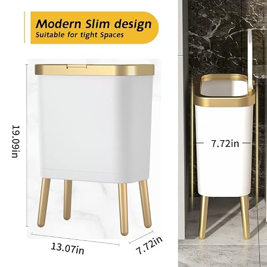 Procade Bathroom Trash Can - Image 3