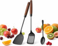 Titanium Spatula Set of 3 for Kitchen, Kitchen Utensil Set Pure Titanium by ZRHI
