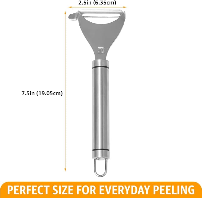 Potato Peeler Stainless Steel, Y Peeler Multifunctional Vegetable Peeler - Image 2