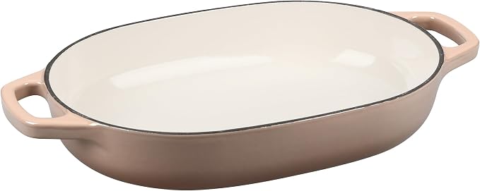 EDGING CASTING Enameled Cast Iron Oval Dutch Oven Pot - Image 5