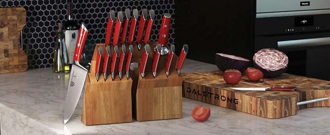 Dalstrong 18-Piece Gladiator Colossal Knife Block Set — German High-Carbon Steel - Image 9