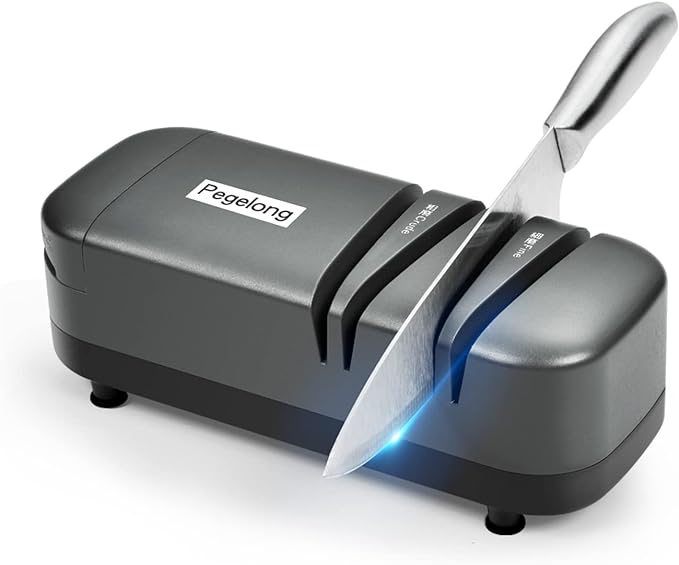 kitchen knife sharpener electric knife scissor sharpener 50w at 12.6-Degree by Pegelong