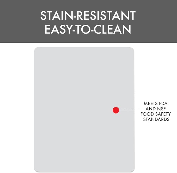 Dexas NSF Certified Polysafe Pastry Board, 16 x 20 Inches, Reversible Kitchen - Image 5