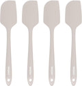 4 Pcs Silicone Spatula Set, 11.4 In, 600°F Heat Resistant Rubber Spatulas by Unknown