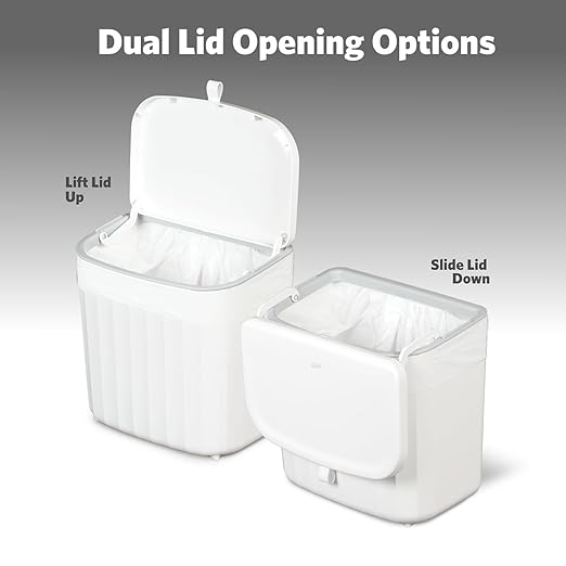 Glad Roomate Under Counter Waste Bin | Space Saving Small Trash Can - Image 3