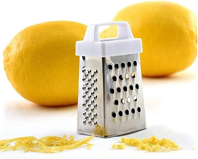 Mini Garlic Grater, Stainless Steel Cheese Ginger Vegetable Spices Small Grater - Image 2