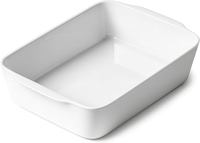 HOMBENE 3.3 QT Ceramic Baking Dish, Lasagna Pan by HOMBENE