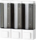 Shower Soap Dispenser 3-Chamber, Drill Free by YISMAN