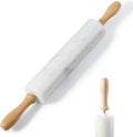 Koville White Marble Rolling Pin by Koville