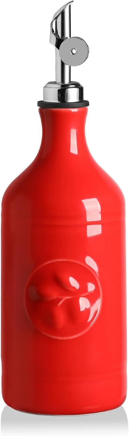 Sweejar 16 Oz Ceramic Olive Oil Dispenser Bottle, Oil Dispenser by Sweejarco1949