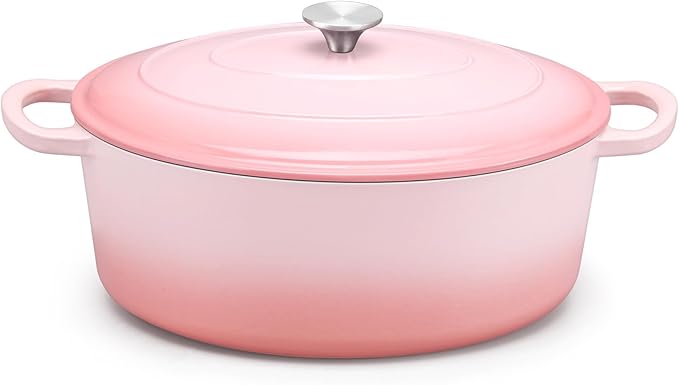 E-far 5QT Oval Dutch Oven Pot by E-far