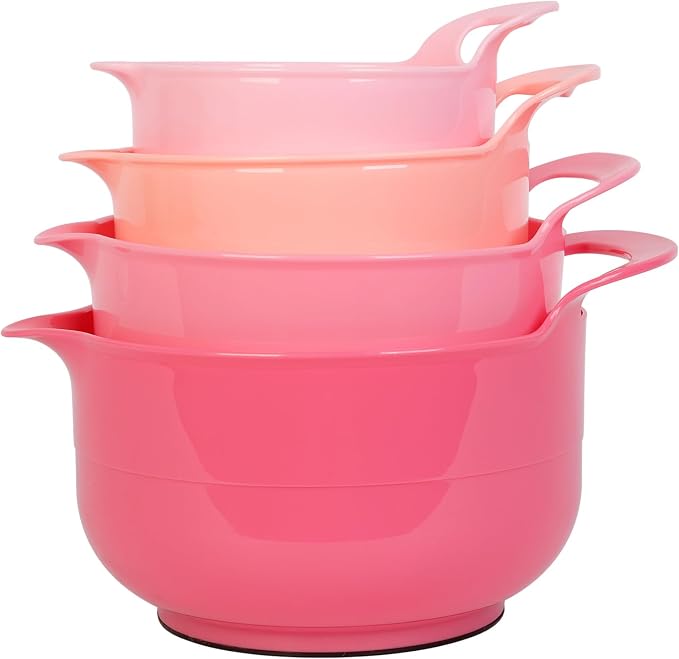 BoxedHome 4 Pack Nesting Mixing Bowl by BoxedHomeProducts