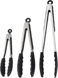 Kitchen Tongs with Silicone Tips, Kitchen Tongs, Cooking Tongs, Premium by Unknown