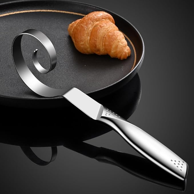 Seamless Danish Dough Whisk -10" Stainless Steel Dutch Bread Dough Whisk Tool - Image 7