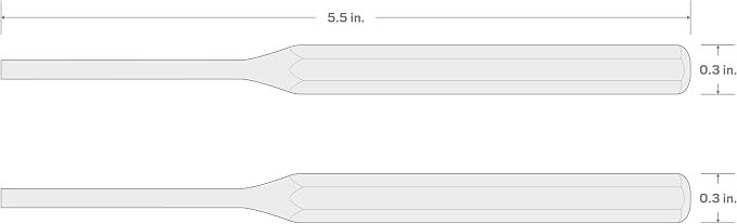 TEKTON 3/16 Inch Pin Punch | 66055 | Made in USA - Image 7