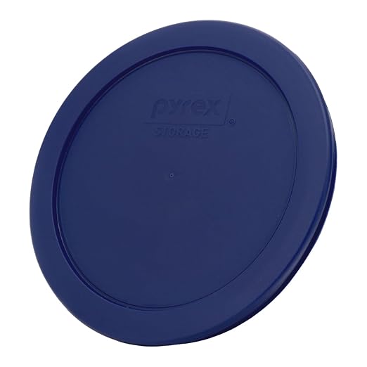 Pyrex 7201-PC 4 Cup Blue Food Storage Replacement Lid - Image 2