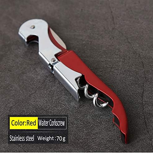 Professional Waiter Corkscrew Wine Openers Set, Heavy Duty Stainless Steel - Image 2